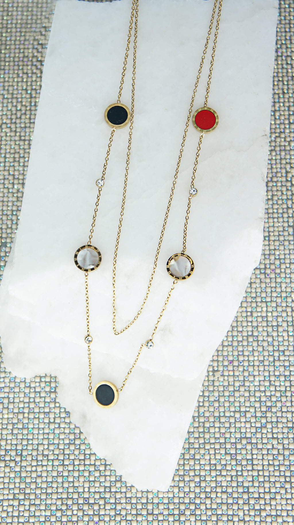 Orbit Trio Necklace