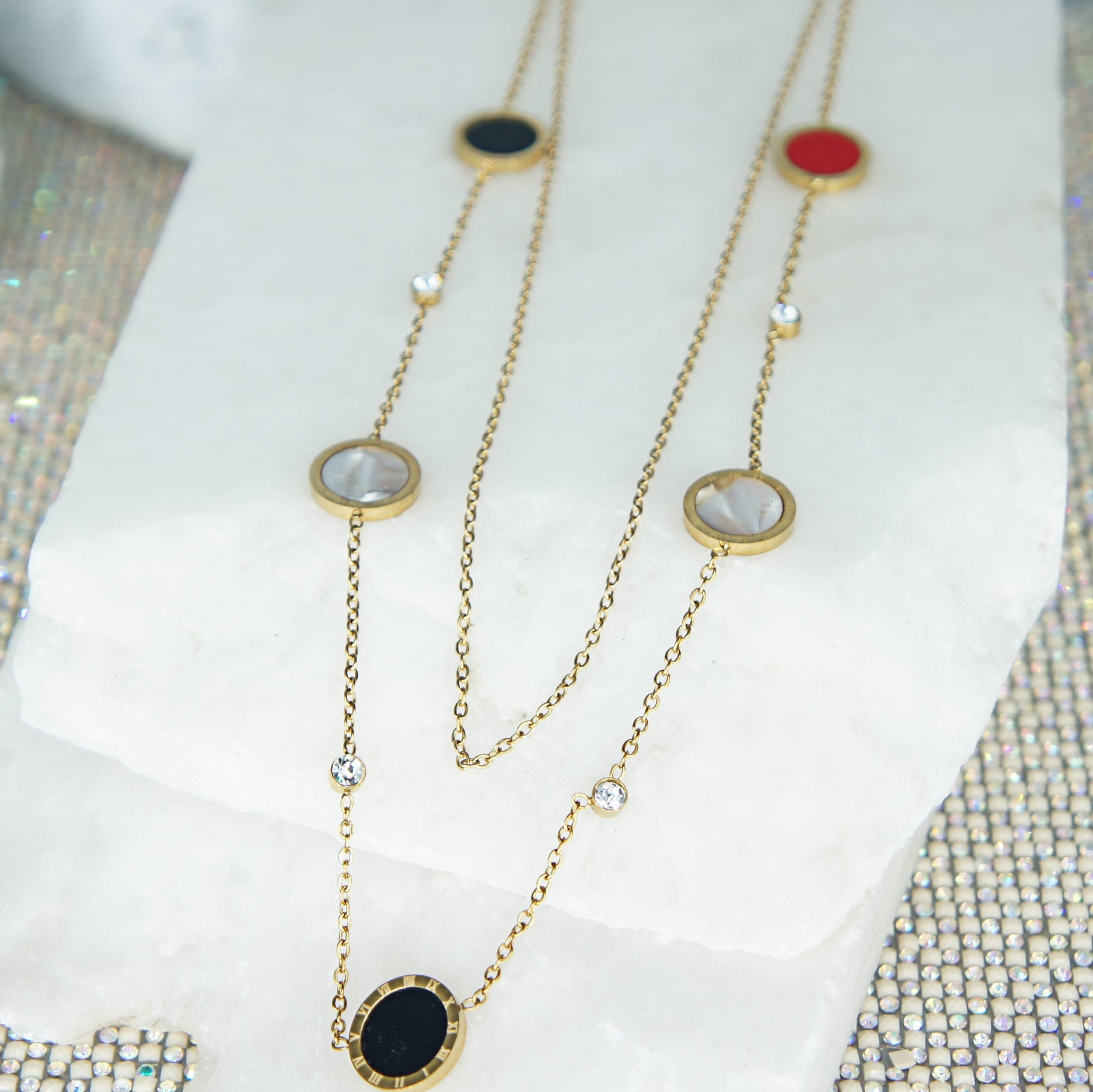 Orbit Trio Necklace