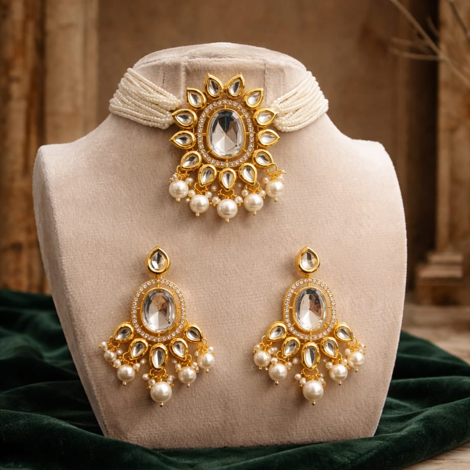 Mehrbano Kundan Set